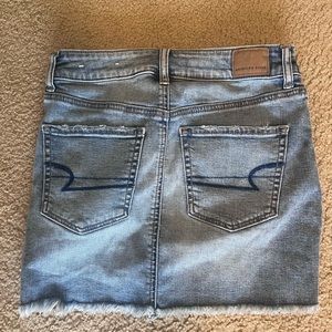 American eagle denim skirt